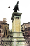 Памятник кондотьеру Бартоломео Коллеоне в Венеции. Кондотьер хотел, чтобы его