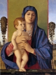 Мадонна с младенцем. 1487. Венеция, Галерея Академии.