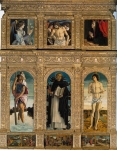 Полиптих Св. Винченцо Феррера (после 1464). Ц. Санти Джованни э