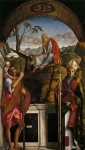Святые Христофор, Иероним и Людовик Тулузский (1513). ц. Сан Джованни