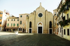 Венецианская церковь S.Giovanni Battista in Bragora, в которой был крещен Антонио Вивальди.