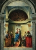 Мадонна на троне со святыми Петром, Екатериной, Лючией и Иеронимом (1505). Ц. Сан Дзаккариа, Венеция.