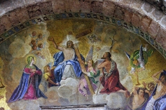 Мозаика на фасаде базилики Св. Марка.